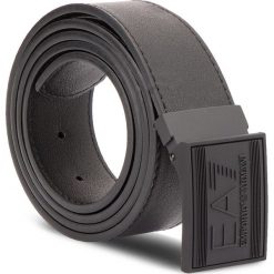 Paski męskie: Pasek Męski EA7 EMPORIO ARMANI - 245376 8A693 07320 Nero/Nero