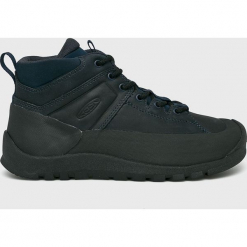 Keen - Buty. Czarne buty trekkingowe męskie Keen, z materiału, na sznurówki, outdoorowe. Za 499,90 zł.