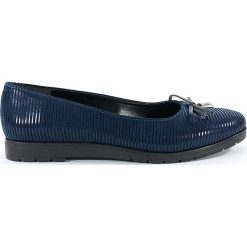 BALERINY DAMSKIE EXC 472 GRA. Baleriny damskie EXCEL, bez wzorów, ze skóry, bez obcasa. Za 69,00 zł.