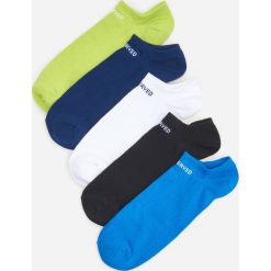 Skarpety stopki 5 pack - Zielony. Zielone skarpetki męskie Reserved, bez wzorów. Za 34,99 zł.