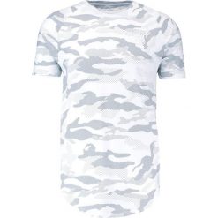 T-shirty męskie: SIKSILK RAGLAN CURVED HEM TEE Tshirt z nadrukiem white