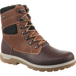 Ecco Whistler 83365450653. Pomarańczowe buty trekkingowe męskie ecco, na zimę, ze skóry. Za 849,90 zł.