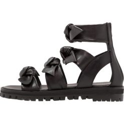 Rzymianki damskie: AllSaints AIMI Sandały z cholewką black