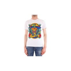 T-shirty z krótkim rękawem Paciotti 4us TA1212. Białe t-shirty męskie Paciotti 4us, s, bez wzorów, bez kołnierzyka, krótkie. Za 225,47 zł.