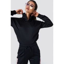 Bluzy damskie: NA-KD Bluza z suwakiem - Black