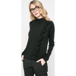 Broadway - Sweter. Czarne swetry klasyczne damskie marki Broadway, l, z bawełny. W wyprzedaży za 69,90 zł.