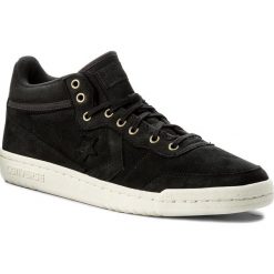 Sneakersy CONVERSE - Fastbreak Mid 157699C Black/Black/Egret. Czarne sneakersy męskie marki Converse, na co dzień, bez wzorów, ze skóry, eleganckie, bez zapięcia. W wyprzedaży za 259,00 zł.