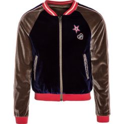 IKKS CITY COULEUR BLOCK Bluza rozpinana encre/grenadine. Brązowe bluzy dziewczęce IKKS, z elastanu. W wyprzedaży za 272,35 zł.