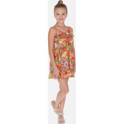 Mayoral - Sukienka dziecięca 128-167 cm. Sukienki dziewczęce Mayoral, w kwiaty, z bawełny, bez rękawów, mini, rozkloszowane. Za 119,90 zł.