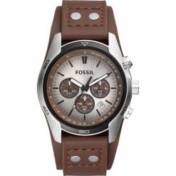 Zegarek FOSSIL - Coachman CH2565 Dark Brown/Silver/Steel. Pomarańczowe zegarki damskie marki Fossil, ze stali. Za 569,00 zł.