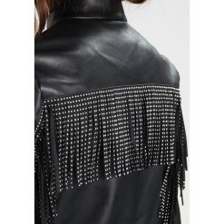 Kurtki damskie: Ivyrevel ALKALI JACKET Kurtka ze skóry ekologicznej black/silvercoloured
