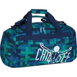 Torby podróżne: Torba sportowa „Matchbag M” w kolorze niebiesko-zielonym – 67 x 27,5 x 32 cm