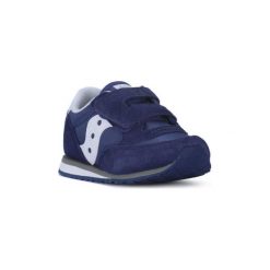 Buty Dziecko Saucony JAZZ BABY. Niebieskie trampki chłopięce Saucony, bez wzorów, bez zapięcia. Za 219,57 zł.