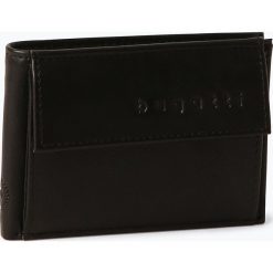 Bugatti - Portfel męski ze skóry – Sempre, czarny. Czarne portfele męskie Bugatti, bez wzorów, ze skóry. Za 159,95 zł.