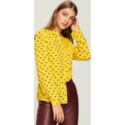Koszula - Żółty. Żółte koszule damskie Sinsay, l. Za 39,99 zł.