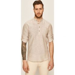 Only & Sons - Koszula. Białe koszule męskie Only & Sons, s, bez wzorów, z bawełny, casualowe, ze stójką, z długim rękawem. Za 129,90 zł.