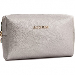 Kosmetyczka LOVE MOSCHINO - JC5390PP06LQ0902 Argentino 1. Szare kosmetyczki męskie Love Moschino, ze skóry ekologicznej. Za 229,00 zł.