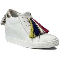 Sneakersy R.POLAŃSKI - 0883 Biały Lico. Białe sneakersy damskie R.Polański, ze skóry. W wyprzedaży za 299,00 zł.
