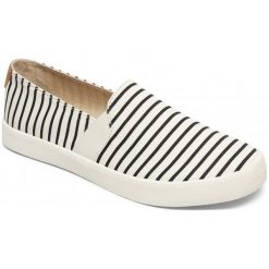 Roxy Tenisówki Slip-On Damskie Atlanta Ii J Shoe Tst, White/Stripe 39. Białe trampki i tenisówki damskie marki Roxy. W wyprzedaży za 153,00 zł.