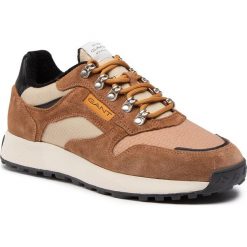 Sneakersy GANT - Garold 21633883 Tabacco/Khaki/Dry G427. Pomarańczowe sneakersy męskie GANT, bez zapięcia. Za 499,00 zł.