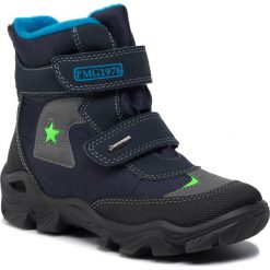 Śniegowce PRIMIGI - GORE-TEX 4393200 S Blu. Niebieskie śniegowce chłopięce Primigi, bez zapięcia, gore-tex. W wyprzedaży za 219,00 zł.