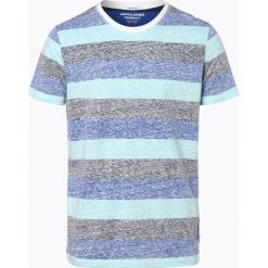 Jack & Jones - T-shirt męski – Jorsider, niebieski. Niebieskie t-shirty męskie Jack & Jones, s, bez wzorów, bez kołnierzyka. Za 89,95 zł.