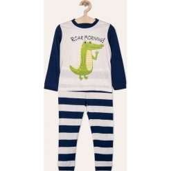 Blukids - Piżama dziecięca 98-128 cm. Białe piżamy chłopięce Blukids, z nadrukiem, z bawełny, bez rękawów. Za 39,90 zł.
