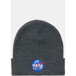 Czapka NASA - Szary. Szare czapki męskie Sinsay, bez wzorów. Za 19,99 zł.