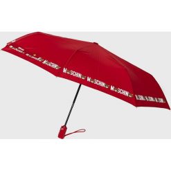 Moschino - Parasol. Czerwone parasole MOSCHINO, bez wzorów. W wyprzedaży za 269,90 zł.