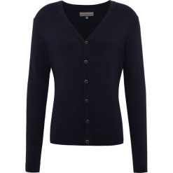 Finshley & Harding - Kardigan męski, niebieski. Niebieskie swetry rozpinane męskie marki Finshley & Harding, l, prążkowane. Za 179,95 zł.