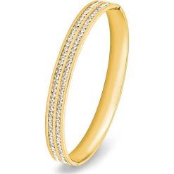 Bransoletki damskie: Powlekana bransoletka z kryształkami Swarovski