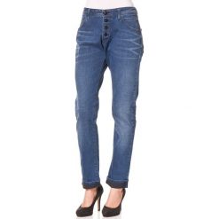Dżinsy "Pilar" - Boy fit - w kolorze niebieskim. Niebieskie jeansy damskie Denim Special, l. W wyprzedaży za 279,95 zł.