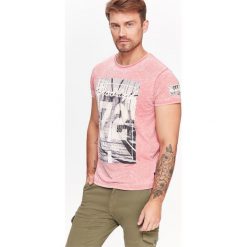 T-SHIRT KRÓTKI RĘKAW MĘSKI. Szare t-shirty męskie Top Secret, na jesień, m. Za 24,99 zł.