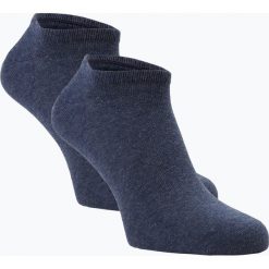 Tommy Hilfiger - Męskie skarpety do obuwia sportowego pakowane po 2 szt., niebieski. Czarne skarpetki męskie marki TOMMY HILFIGER, z bawełny. Za 49,95 zł.