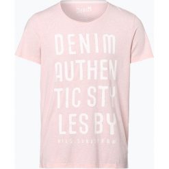 T-shirty męskie: DENIM by Nils Sundström – T-shirt męski, różowy