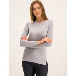 Sweter Hugo 50414261. Szare swetry damskie HUGO, xs, bez wzorów, z wełny, klasyczne, bez rękawów, bez kaptura. W wyprzedaży za 279,00 zł.