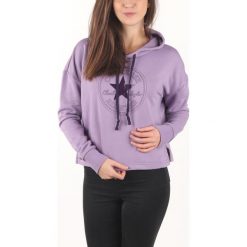 Converse Bluza Fioletowy. Fioletowe bluzy damskie Converse, l, z nadrukiem, z bawełny. Za 240,95 zł.