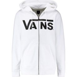 Bluzy męskie: Vans CLASSIC ZIP Bluza rozpinana white/black