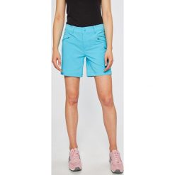 Columbia - Szorty. Niebieskie spodenki sportowe damskie marki Columbia, s, z elastanu, sportowe. W wyprzedaży za 219,90 zł.