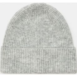Gładka czapka - Jasny szary. Szare czapki damskie Sinsay, bez wzorów. Za 15,99 zł.