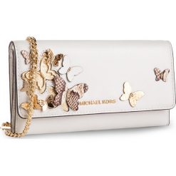 Torebka MICHAEL MICHAEL KORS - Crossbodies 32S9GF5C3K Optic White. Białe torebki klasyczne damskie MICHAEL Michael Kors, bez wzorów, ze skóry, klasyczne, bez dodatków. Za 1109,00 zł.