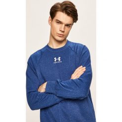 Under Armour - Bluza. Czarne bluzy męskie Under Armour, s, bez wzorów, z bawełny, z okrągłym kołnierzem, bez rękawów, bez kaptura. W wyprzedaży za 179,90 zł.