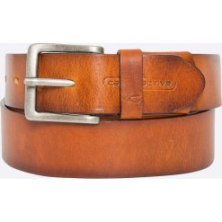 Camel Active - Pasek skórzany. Pomarańczowe paski męskie marki Camel Active, w paski, ze skóry. W wyprzedaży za 199,90 zł.