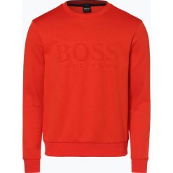 BOSS Athleisure - Męska bluza nierozpinana – Salbo, pomarańczowy. Pomarańczowe bluzy męskie BOSS Athleisure, xxl, bez wzorów, bez kołnierzyka, bez rękawów, bez kaptura. Za 299,95 zł.