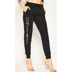 Spodnie dresowe EA7 Emporio Armani 3HTP66 TJ31Z 1200. Czarne spodnie damskie EA7 Emporio Armani, l, z elastanu. W wyprzedaży za 319,00 zł.