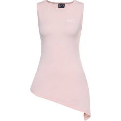 Top EA7 Emporio Armani 3HTH54 TJ28Z 1690. Pomarańczowe bluzki damskie EA7 Emporio Armani, l, bez wzorów, z elastanu, polo, bez rękawów. W wyprzedaży za 189,00 zł.