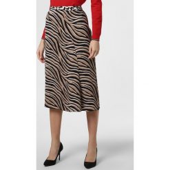 Marc Cain Collections - Spódnica damska, beżowy. Brązowe spódniczki damskie Marc Cain Collections, w paski, midi. Za 899,95 zł.