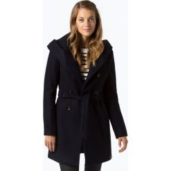 S.Oliver Casual - Płaszcz damski, niebieski. Niebieskie płaszcze damskie marki s.Oliver Casual, s, bez wzorów, z wełny, klasyczne. Za 499,95 zł.