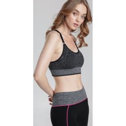 Czarny Biustonosz Sportowy Mariciane. Czarne biustonosze sportowe damskie Renee, xl, bez wzorów, do biegania. Za 39,99 zł.