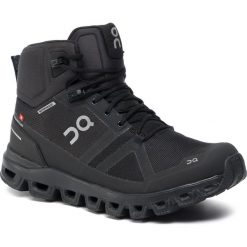 Buty ON - Cloudrock Waterproof 99851 All Black 23. Czarne buty sportowe damskie On, bez wzorów, ze skóry ekologicznej, sportowe, outdoorowe. Za 999,00 zł.
